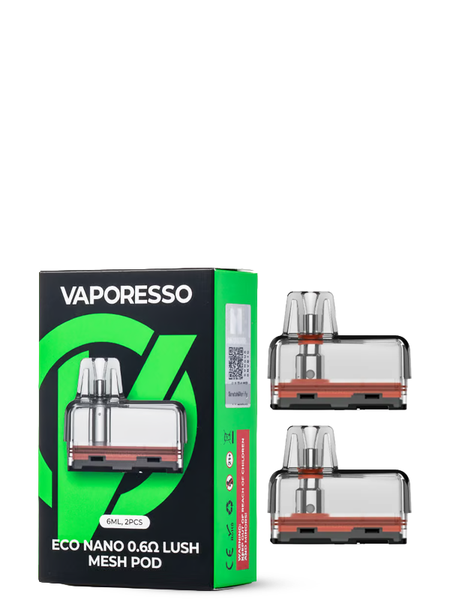 vaporesso eco nano coils Vaporesso ECO Nano Replacement Pods (2 Pack)