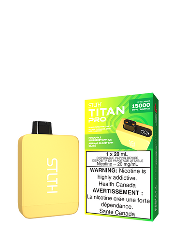 PINEAPPLE BLUEBERRY KIWI ICE STLTH TITAN PRO DISPOSABLE