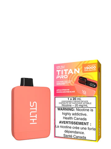 Apple Citrus Ice STLTH TITAN PRO Disposable
