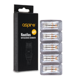 NAUTILUS MINI BVC COILS 1.8 OHM BY ASPIRE (5 PACK)