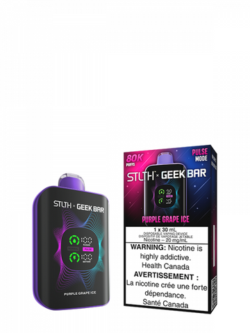 Purple Grape Ice STLTH x GEEKBAR Disposable
