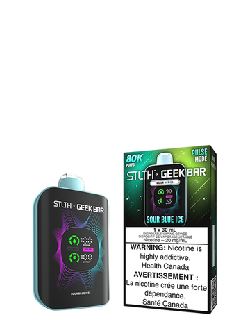Sour Blue Ice STLTH x GEEKBAR Disposable (Carton of 4 Units) - DigitalSmokeSupplies.com