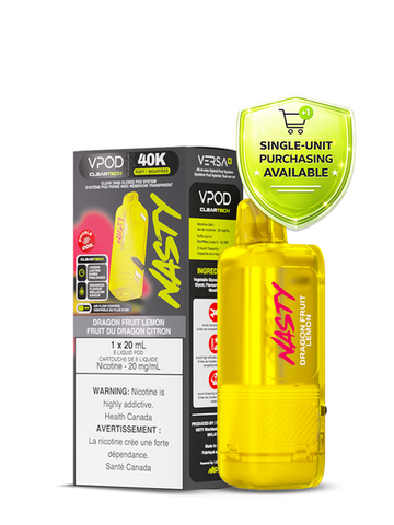 Dragon Fruit Lemon 20ml VPOD Versa X by Nasty
