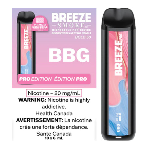 BBG by Breeze Pro Disposable