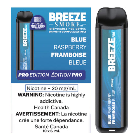 Blue Raspberry by Breeze Pro Disposable