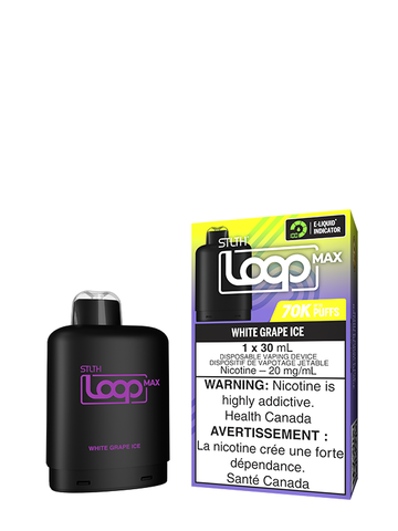 White Grape Ice STLTH Loop MAX Pod White Grape Ice STLTH Loop MAX Pod