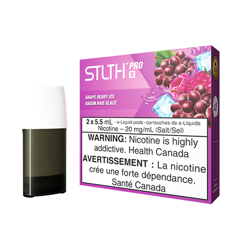 GRAPE BERRY ICE BY STLTH PRO X (2 PACK)