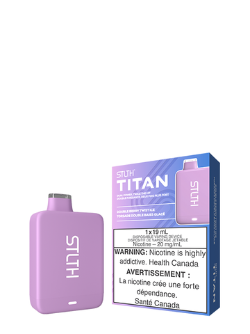 DOUBLE BERRY TWIST ICE STLTH TITAN DISPOSABLE