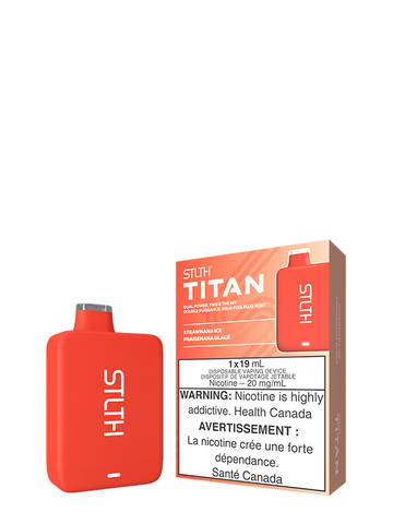 STRAWNANA ICE STLTH TITAN DISPOSABLE