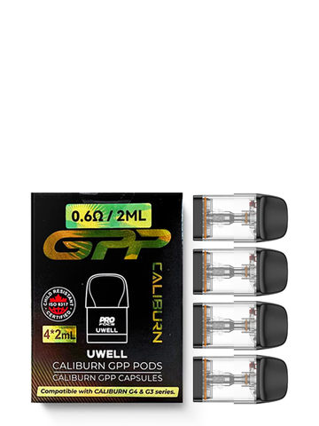 Uwell Caliburn G3 / G4 Replacement Pods (4 Pack) Uwell Caliburn G3 / G4 Replacement Pods (4 Pack)