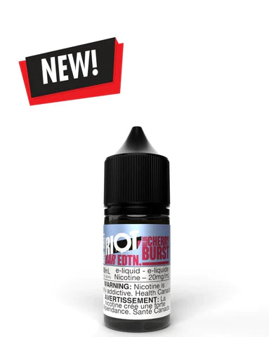 BLUE CHERRY BURST SALTS 30ML BY RIOT BAR