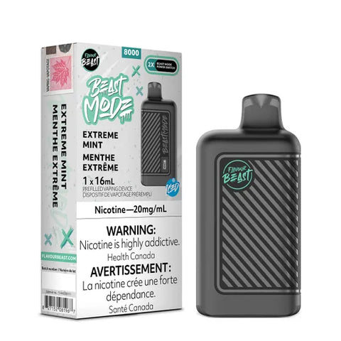 Extreme Mint Iced - Flavour Beast Beast Mode 8K Disposable