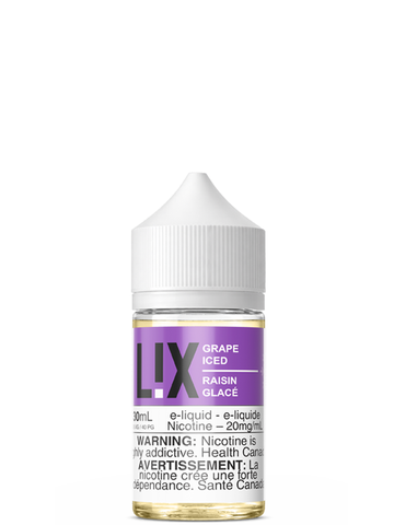 Grape Iced Salts 30ml by L!X