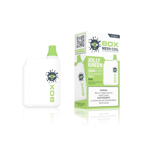 Jolly Green Pop Hybrid Box Disposable