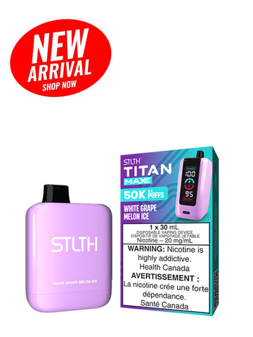 White Grape Melon Ice STLTH TITAN MAX Disposable White Grape Melon Ice STLTH TITAN MAX Disposable