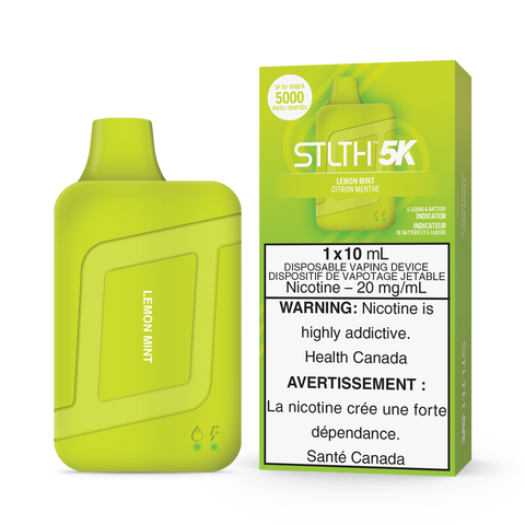 Lemon Mint Stlth 5K Disposable  Disposables