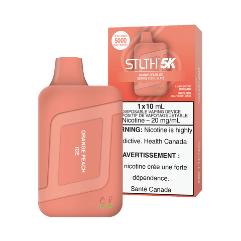 Orange Peach Ice STLTH 5K Disposable