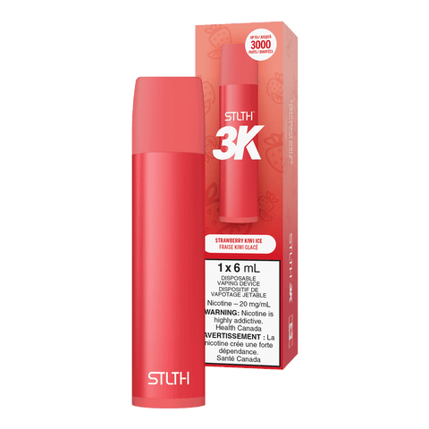 Strawberry Kiwi Ice STLTH 3K Disposable
